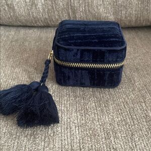 Sezane Velvet Jewelry Box